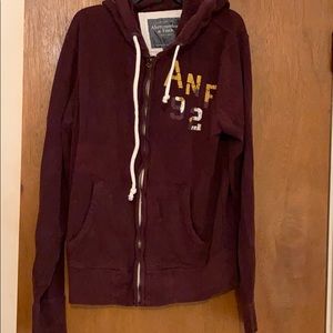 men’s Abercrombie & Fitch zip hoodie